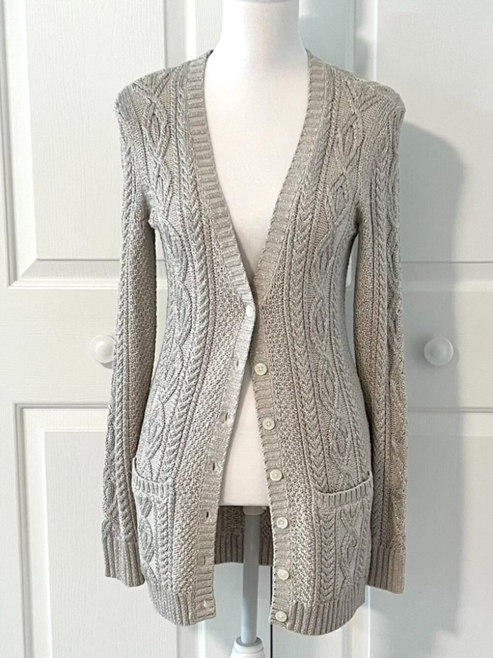 Lauren Ralph Lauren Vintage 2011 Holiday Cardigan Sweater Medium